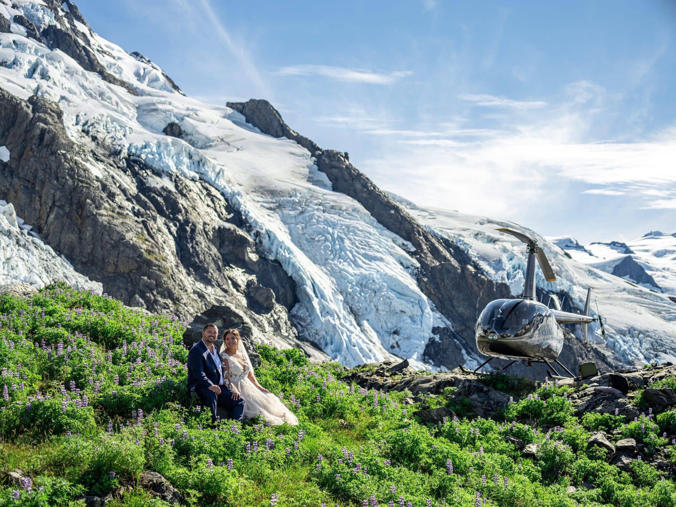 Outbound Heli Adventures wedding