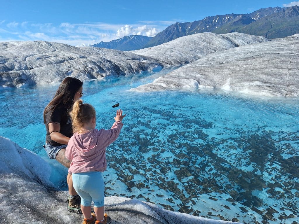 Helicopter adventure with kids