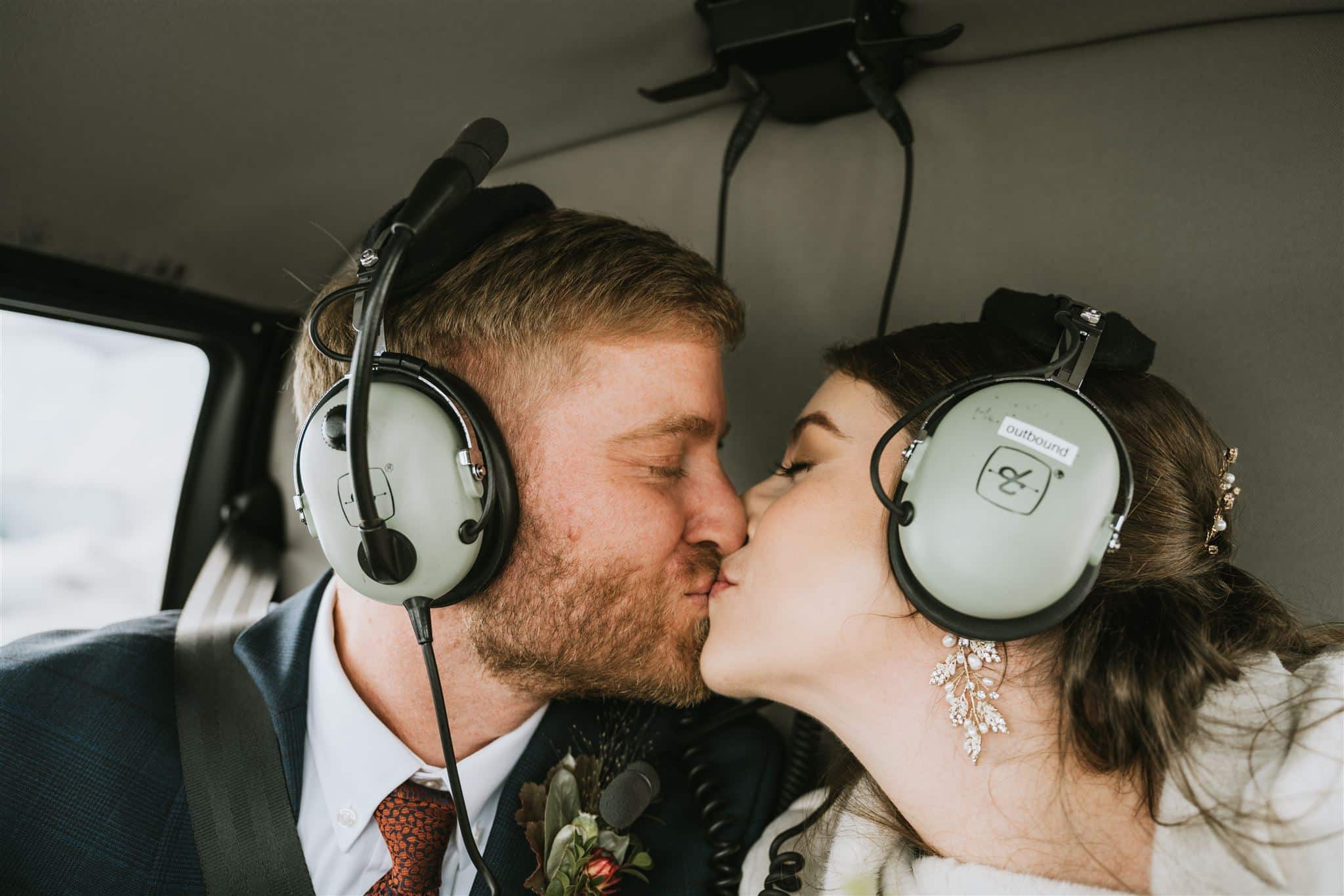 helicopter elopement with outbound heli adventures alaska