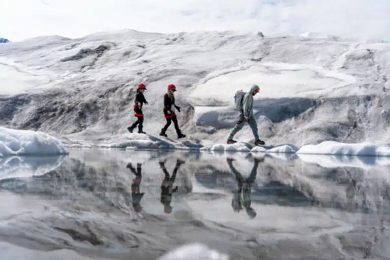 glacier trekking outbound heli adventures